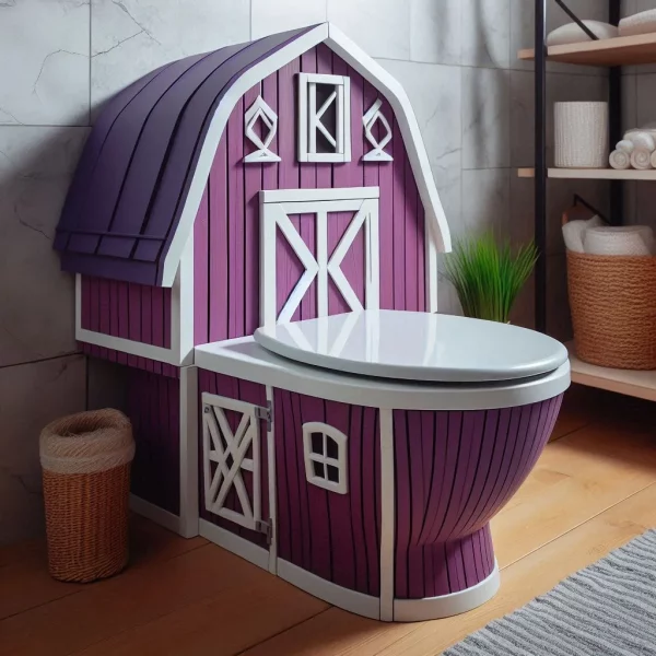 Barn Shape Toilets: A Rustic Twist to Modern Bathroom Design