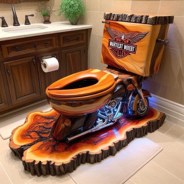 Harley Davidson Inspired Toilets: The Ultimate Fusion of Style and Functionality