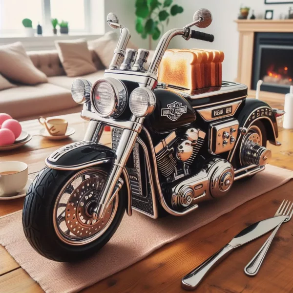 Embracing Tradition and Innovation: The Harley-Davidson Shaped Toaster