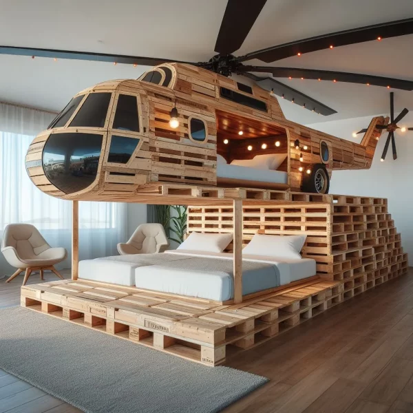 Customization Options for Helicopter Pallet Bunk Beds to Suit Specific Needs