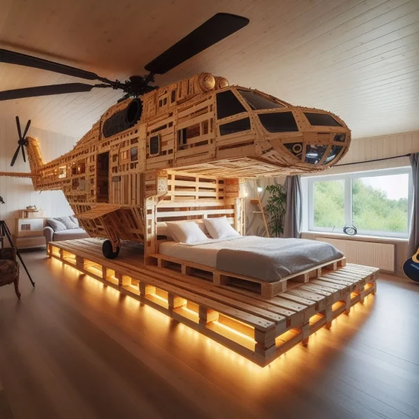 Design Features to Look for in Helicopter Pallet Bunk Beds