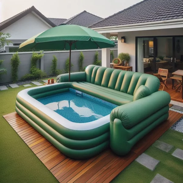 What is a Sofa Shape Inflatable Pool?