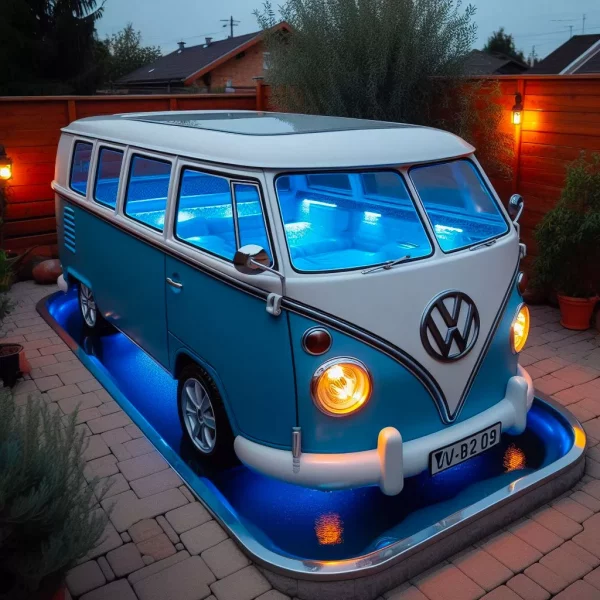 Volkswagen Bus Hot Tubs: The Perfect Blend of Retro Charm and Modern Luxury