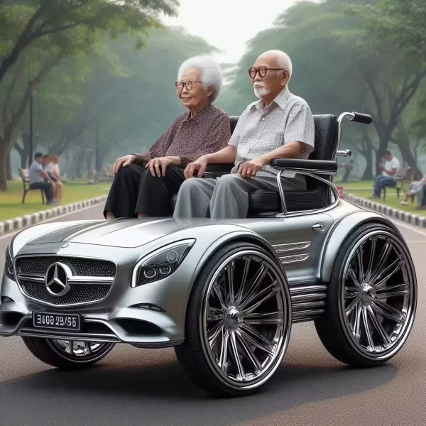 Mercedes Double Wheelchair: A Revolution in Mobility and Luxury