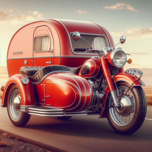 Motorcycle Caravan: The perfect blend of mobility, independence, and comfort.