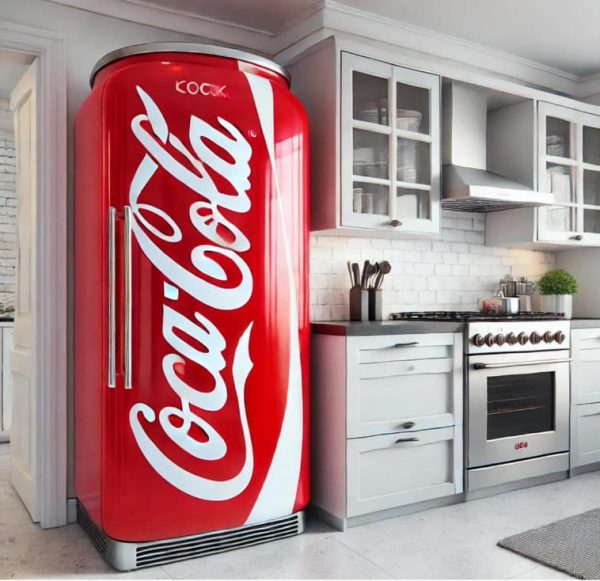 Soft Drink Shaped Refrigerator: A Refreshing Twist to Modern Appliances