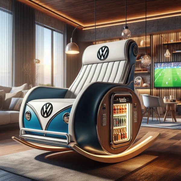 The Iconic Design of the Volkswagen Bus Rocking Chair