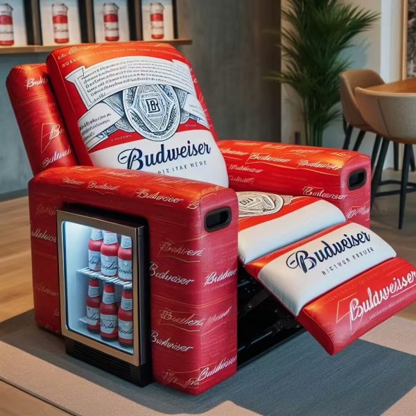 Budweiser-Inspired Recline: Combining Comfort, Style, and Iconic Branding