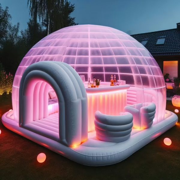 Inflatable Igloo With Bar: The Ultimate Outdoor Entertainment Hub