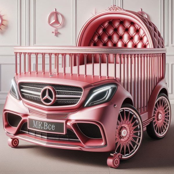 Mercedes-Inspired Baby Crib: A Fusion of Luxury and Comfort for Your Little One