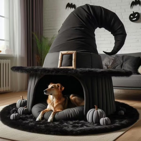 Halloween-Themed Pet Beds: Spook-tacular Comfort for Your Furry Friends