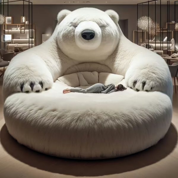 Polar Bear Loungers: Combining Comfort and Charm in Your Living Space