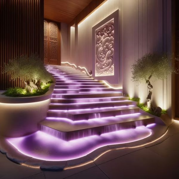 Transform Your Home with a Waterfall-Inspired Staircase