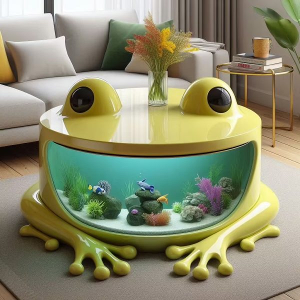 Frog-Shaped Coffee Table: A Unique Fusion of Functionality and Whimsy for Your Living Space