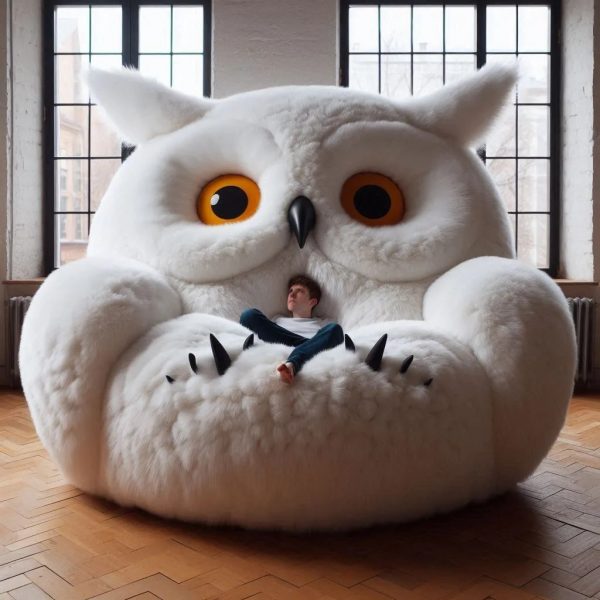 Owl-Shaped Loungers: A Perfect Blend of Whimsy and Comfort