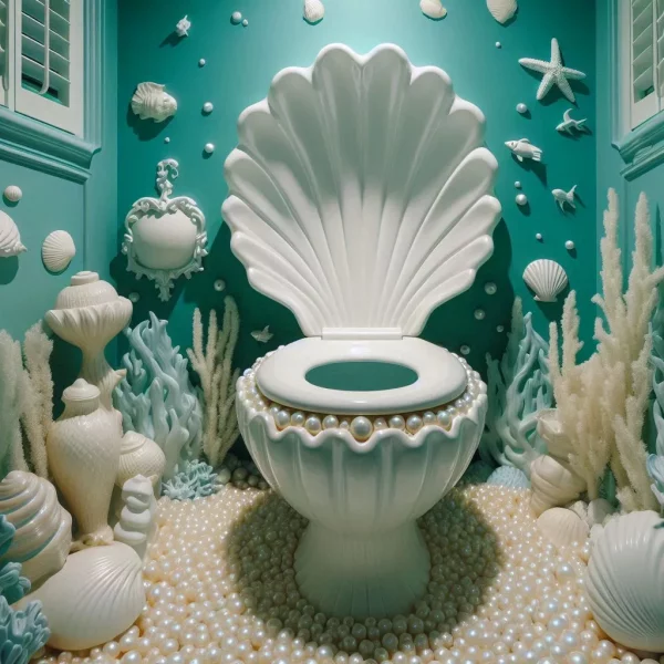 4. Materials and Finishes for Seashell Toilets