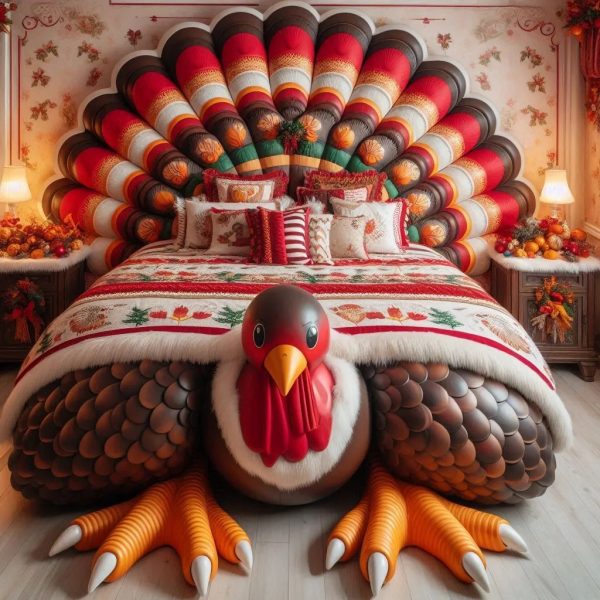 Turkey-Shaped Bed: A Unique Fusion of Comfort and Whimsy