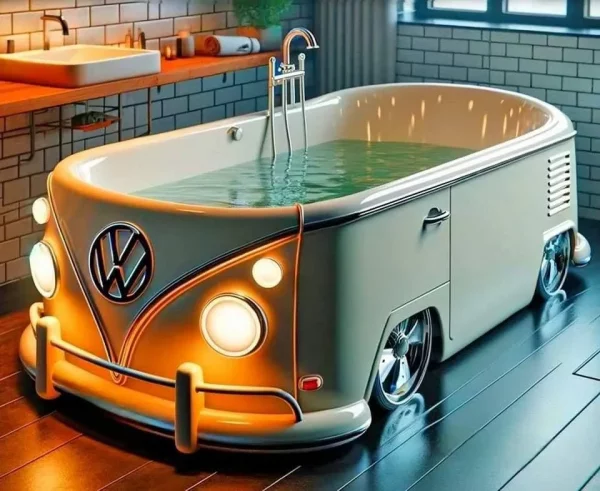 1. What is a Volkswagen Bus Shaped Bathtub?