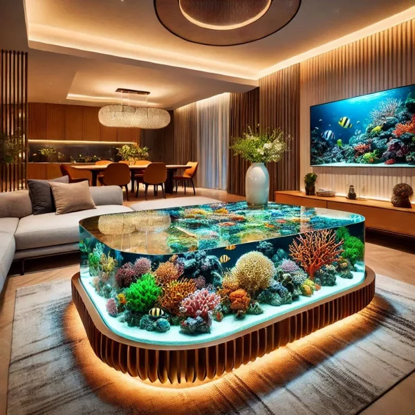 Aquarium Coffee Table: A Perfect Blend of Functionality and Marine Beauty