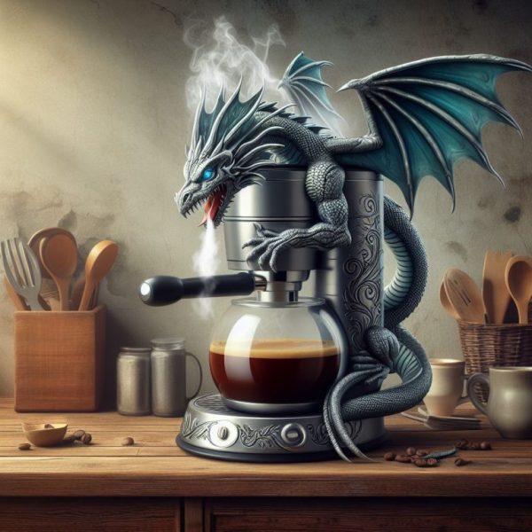 Dragon Coffee Machine: A Fiery Blend of Innovation and Design