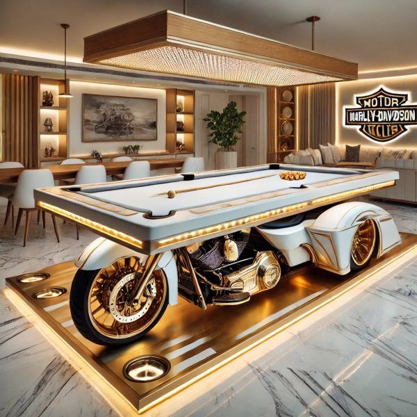 Harley Davidson Pool Table: A Fusion of Style and Entertainment