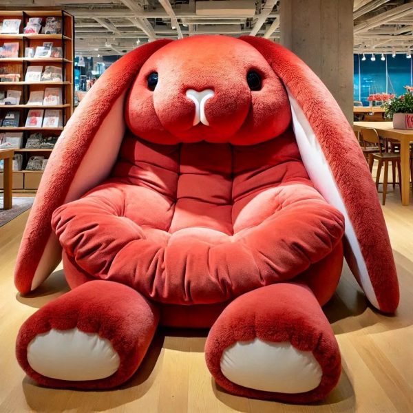 Rabbit-Shaped Lounger: The Epitome of Novelty and Unique Design