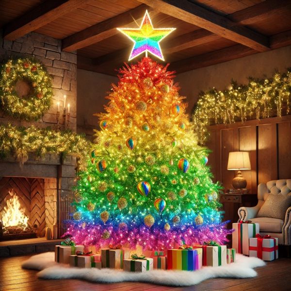 Rainbow Christmas Tree: Redefining Holiday Magic with Vibrant Colors