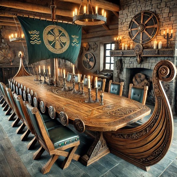 The Inspiration Behind the Viking Ship Dining Table