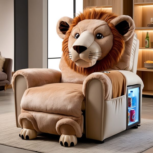 Animal Recliners with Mini Fridges: Redefining Comfort and Creativity